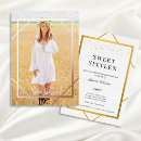 Search for photo sweet 16 invitations Girly