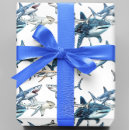 Search for sharks wrapping paper Shark birthday
