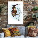 Search for victorian owl posters Steampunk
