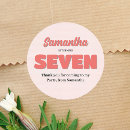 Search for seventh birthday stickers For kids