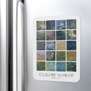 Search for lilies magnets Claude monet