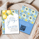 Search for positano bridal shower invitations Watercolor