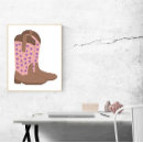 Search for cowboy boot art Rustic