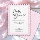 Search for pink gingham invitations Plaid