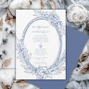 Search for french blue wedding invitations Vintage