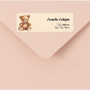 Search for baby shower thank you return address labels Cute