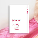 Search for retro wedding table cards Simple
