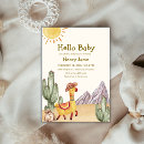 Search for llama cactus baby shower invitations Taco bout a baby