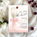 Search for champagne brunch bridal shower invitations Bow