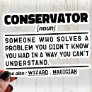 Search for conservation small stickers Dad