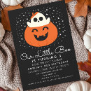 Search for kids halloween birthday invitations Ghost