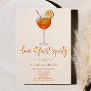 Search for cocktail shower invitations Love at first spritz
