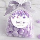 Search for violet flower stickers Watercolor