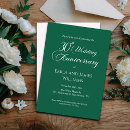 Search for pearl wedding anniversary invitations Simple