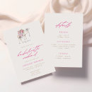 Search for colourful hens party invitations Itinerary