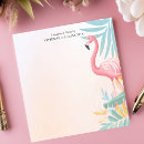 Search for flamingo notepads Tropical