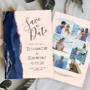 Search for navy blush save the dates Trendy
