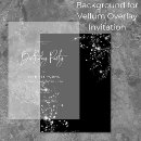 Search for black background birthday invitations Elegant