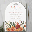 Search for seasonal wedding invitations Boho