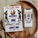 Search for year down 1st birthday invitations Sports birthday party