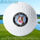 Search for black white funny golf balls Golfer