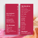 Search for retro wedding programs Stylish