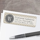 Search for modern chevron pattern return address labels Patterns