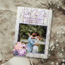 Search for purple hydrangea save the dates Lavender