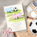 Search for sports gender reveal invitations Modern