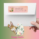 Search for happy easter bunny return address labels Pink
