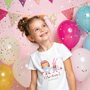 Search for rabbit kids tshirts Birthday party