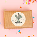 Search for cute giraffe stickers First birthday