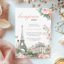 Search for french baby shower invitations Eiffel tower