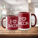 Search for i love bacon mugs Pig