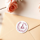 Search for vintage typography wedding stickers Minimalist