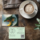 Search for dragon business cards Fantasy