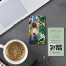 Search for birch tree business cards Green