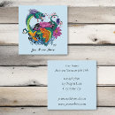 Search for koi fish business cards Blue