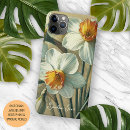 Search for white daffodil iphone cases For her