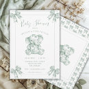 Search for toile baby shower invitations Vintage