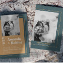 Search for kiss small wedding invitations Bride and groom