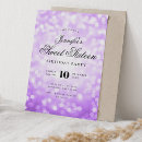 Search for bokeh invitations Purple