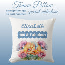 Search for 100th birthday cushions Floral