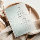 Search for teal blue first communion invitations Elegant