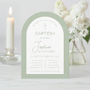 Search for green christening invitations Script