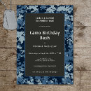 Search for camo party invitations Masculine