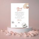 Search for pearl thank you cards Little pearl baby shower