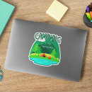 Search for my happy place stickers Nature