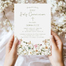 Search for watercolor first communion invitations Holy