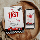 Search for checkered flag invitations Start your engines